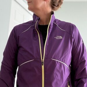 THE NORTH FACE Womens Flight Series Running Jacket purple SIZE M